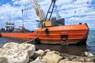 Posidonia spiaggiata, reimmissione in mare