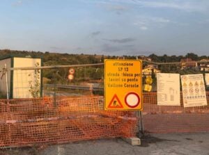 Trentinara, lavori strada provinciale 13