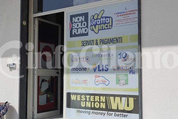 Furto tabacchino Matinella