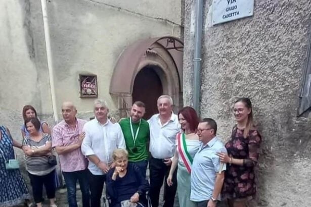 Monte San Giacomo, intitolata strada