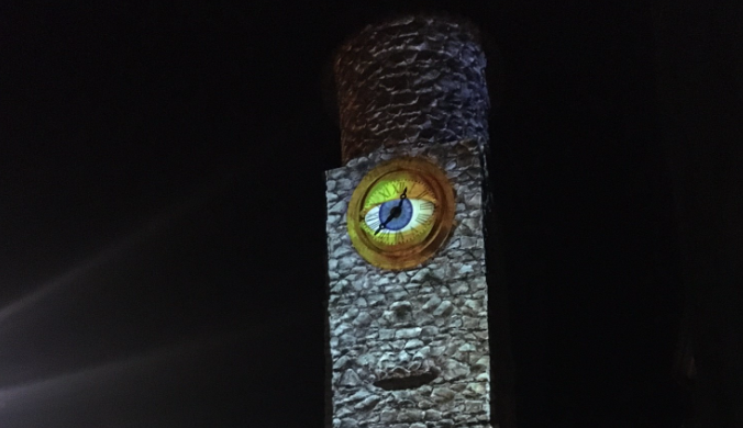 Videomapping Sanza