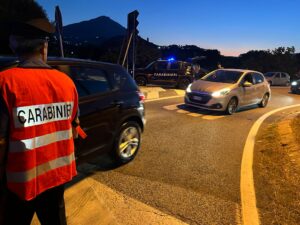 Controlli carabinieri Sapri