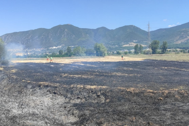 Incendio Sassano