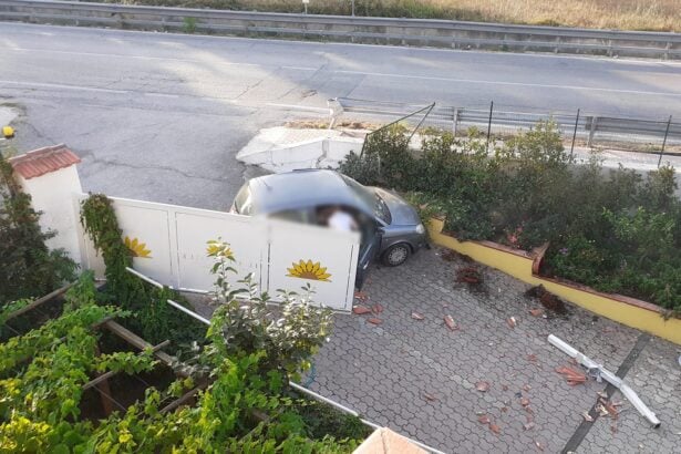 Incidente via Gregorio Agropoli