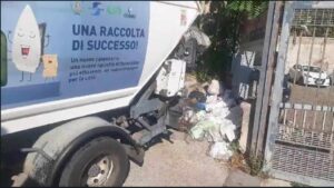 Salerno, immondizia