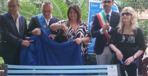 Sapri, panchina azzurra