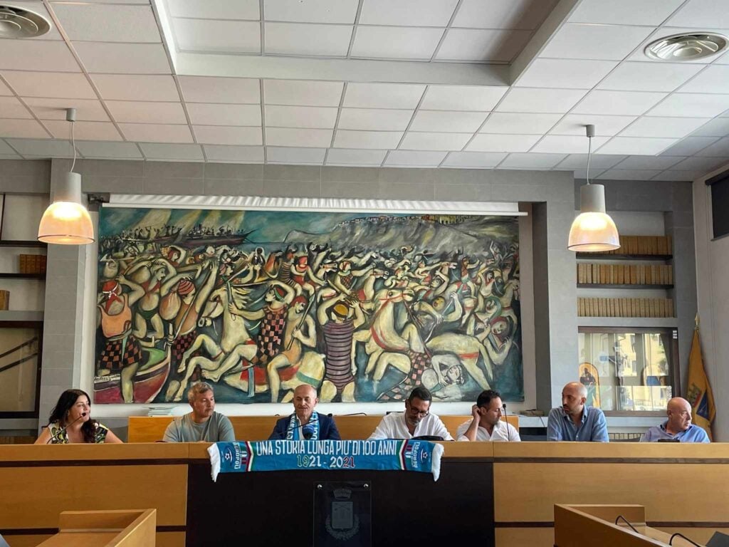 Agropoli, conferenza stampa us agropoli 1921