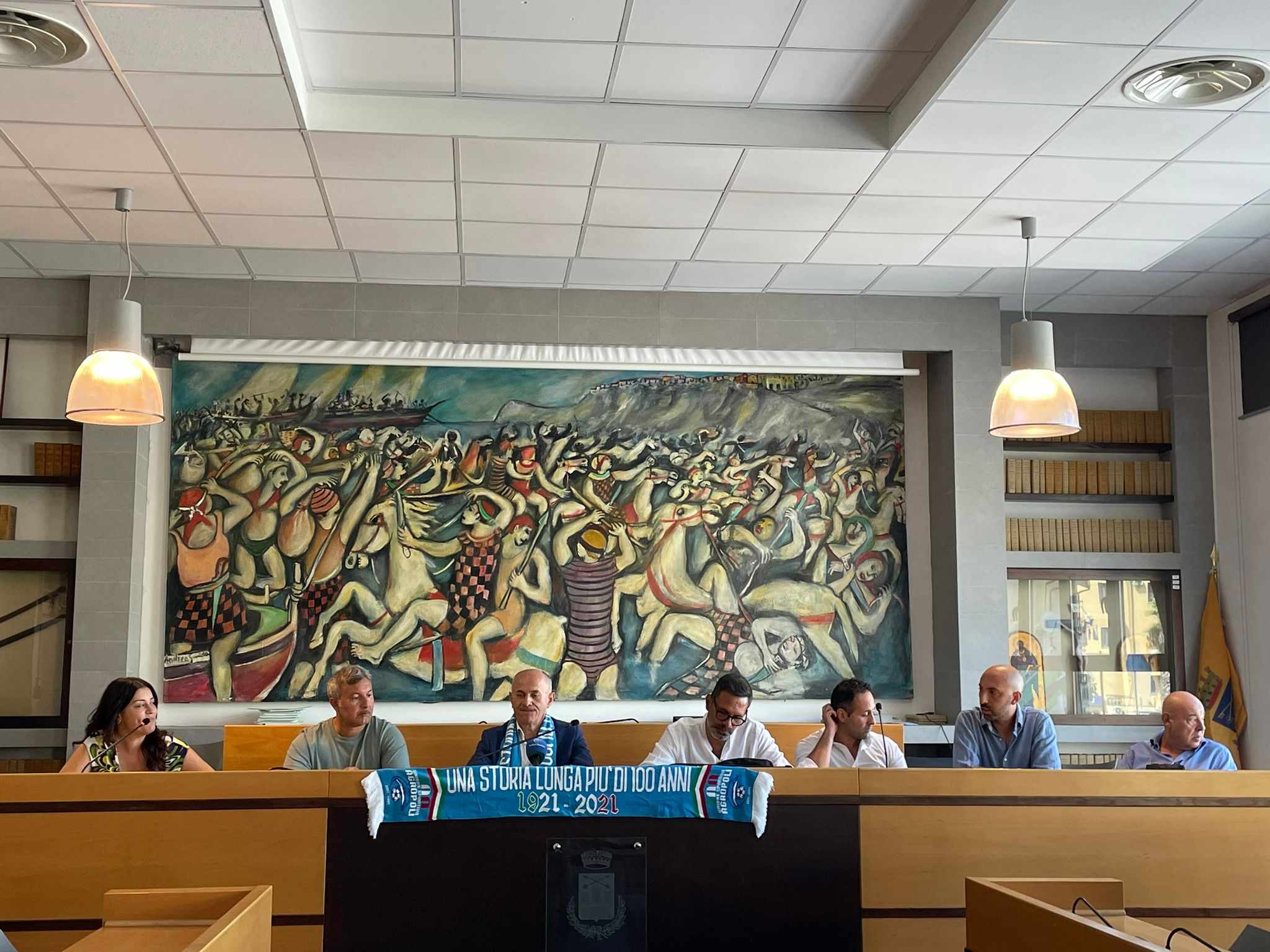 Agropoli, conferenza stampa us agropoli 1921