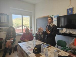 Caggiano, capitano Carabinieri Veronica Pastori
