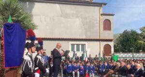 Sassano, svelamento Cippo