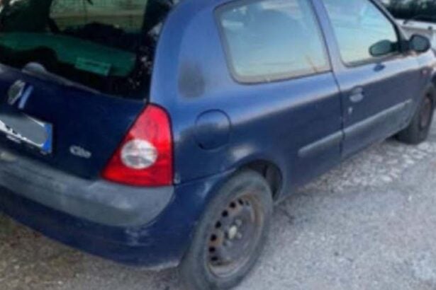 Altavilla, auto rubata