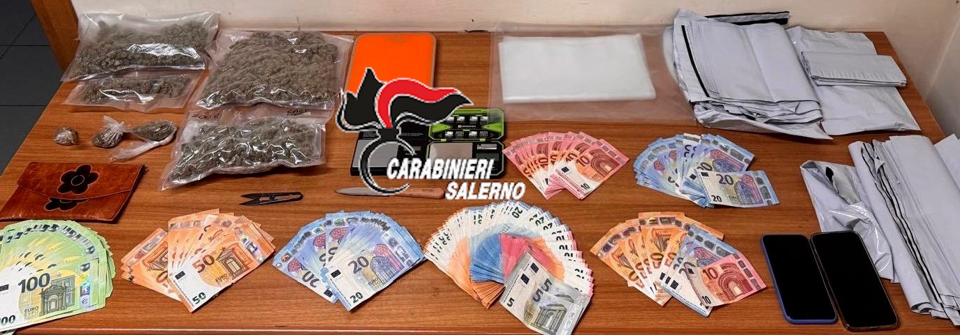 Carabinieri, sequestro droga e soldi