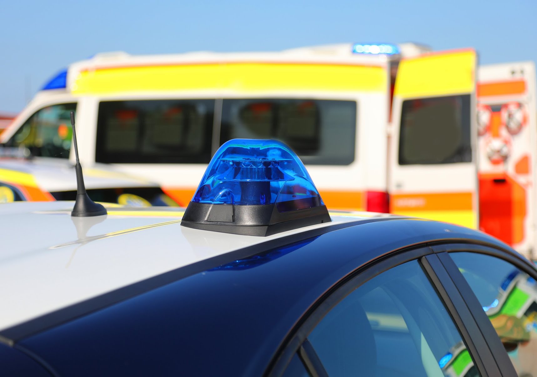 Carabinieri, ambulanza