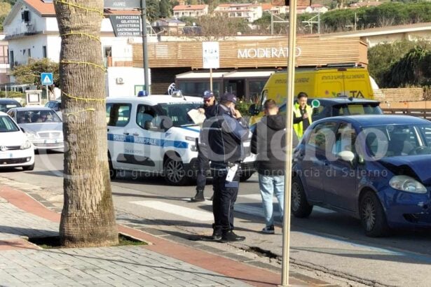 Agropoli, incidente lungomare