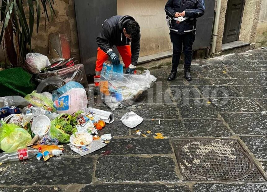 Eboli, rifiuti