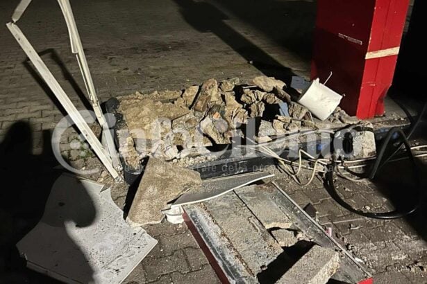 Giungano, furto distributore benzina