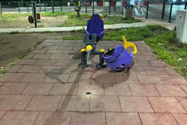 Sala Consilina, giostra vandalizzata