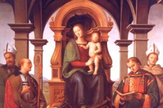 Madonna con San Costanzo