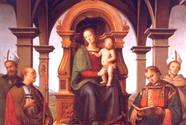 Madonna con San Costanzo