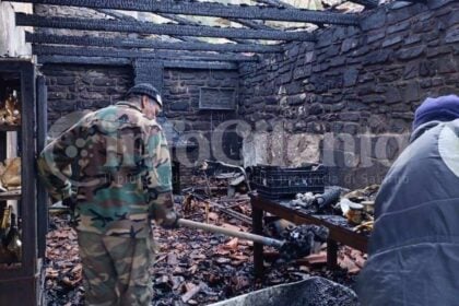 Aquara, incendio