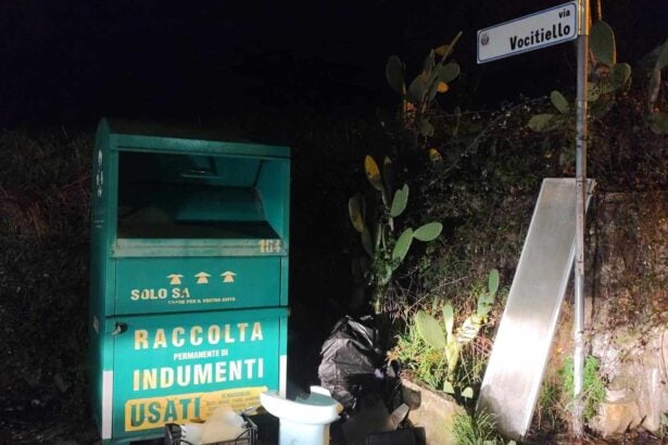 Roccadaspide, rifiuti abbandonati