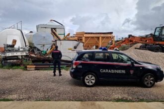 Sessa Cilento, impianto calcestruzzo