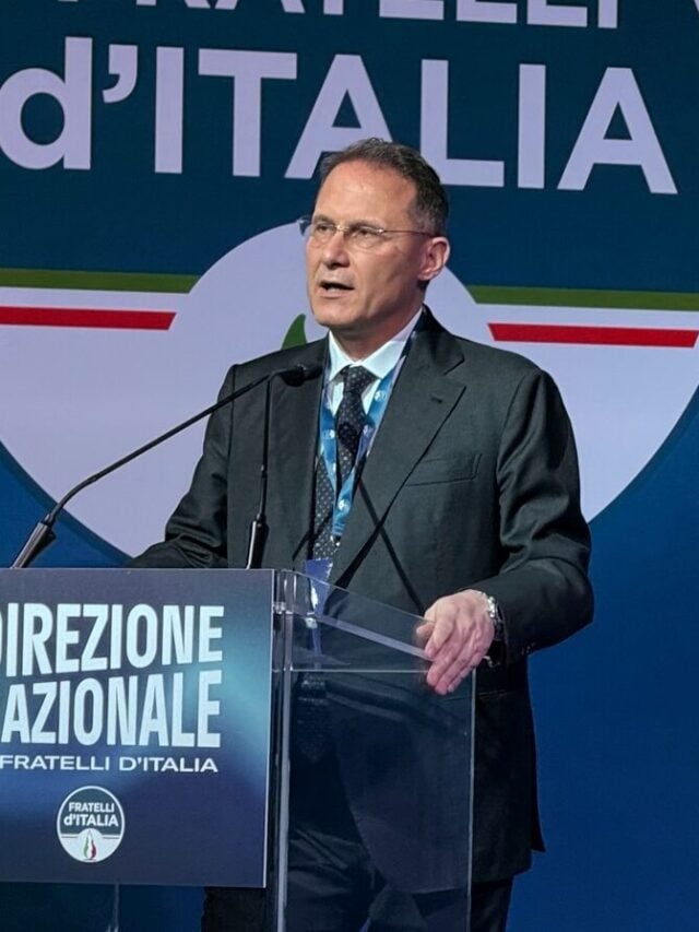 Edmondo Cirielli candidato presidente alla regione Campania