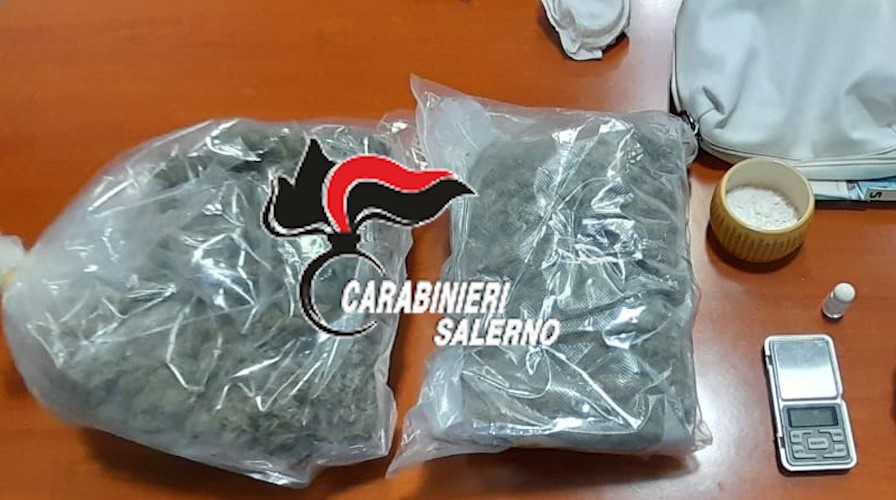 Campagna, sequestro droga