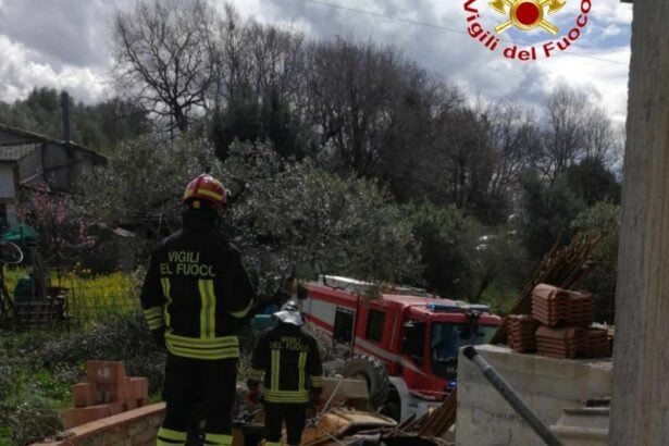 Cardile, vigili del fuoco