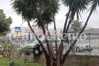 Eboli, incidente