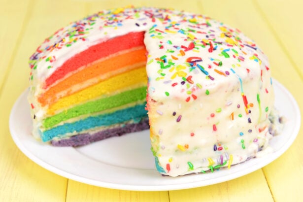 Torta Arcobaleno