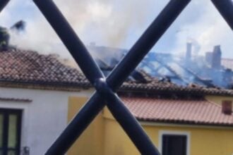 Buonabitacolo, incendio abitazione