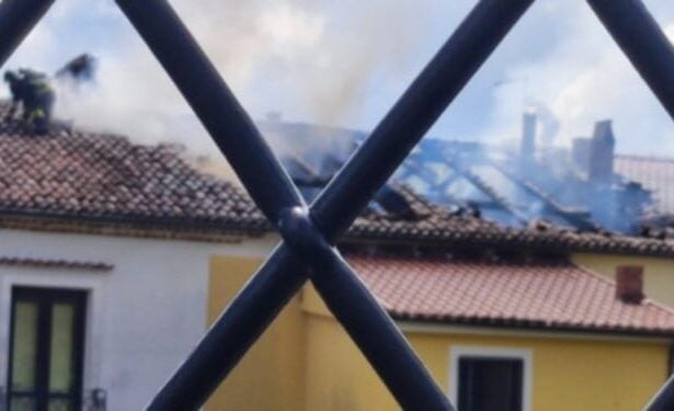 Buonabitacolo, incendio abitazione