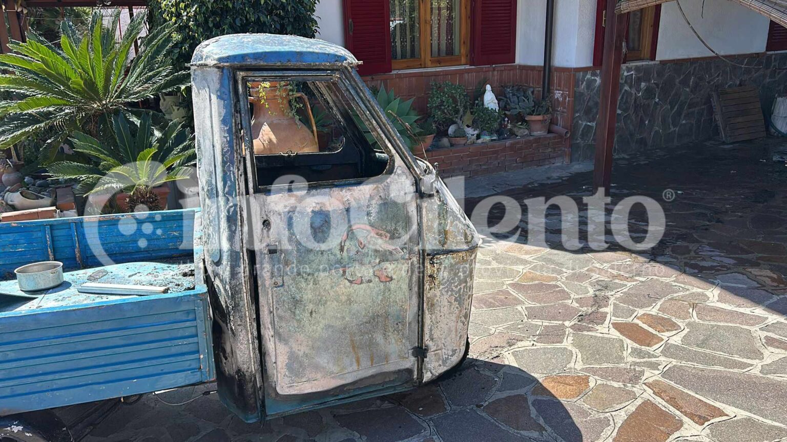 Castellabate, incendio
