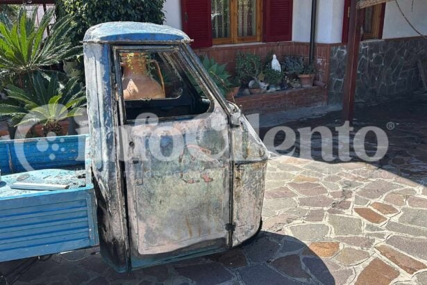 Castellabate, incendio