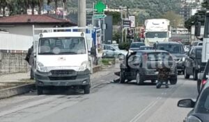 Eboli, incidente