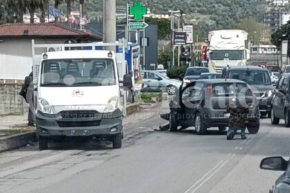 Eboli, incidente