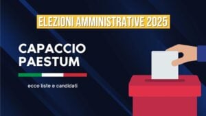 Elezioni 2025, liste e candidati Capaccio Paestum