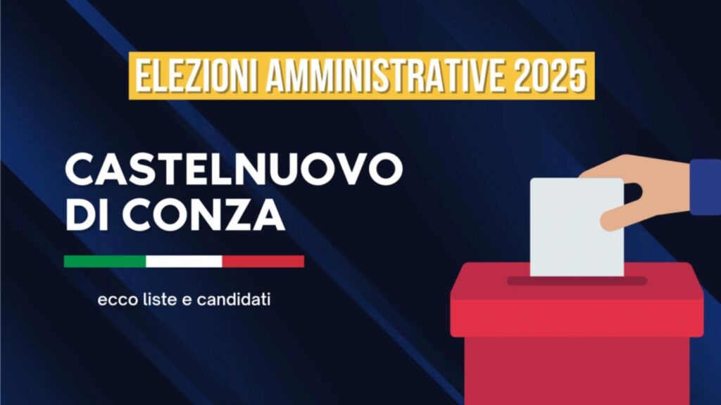 Elezioni 2025, liste e candidati Castelnuovo di Conza