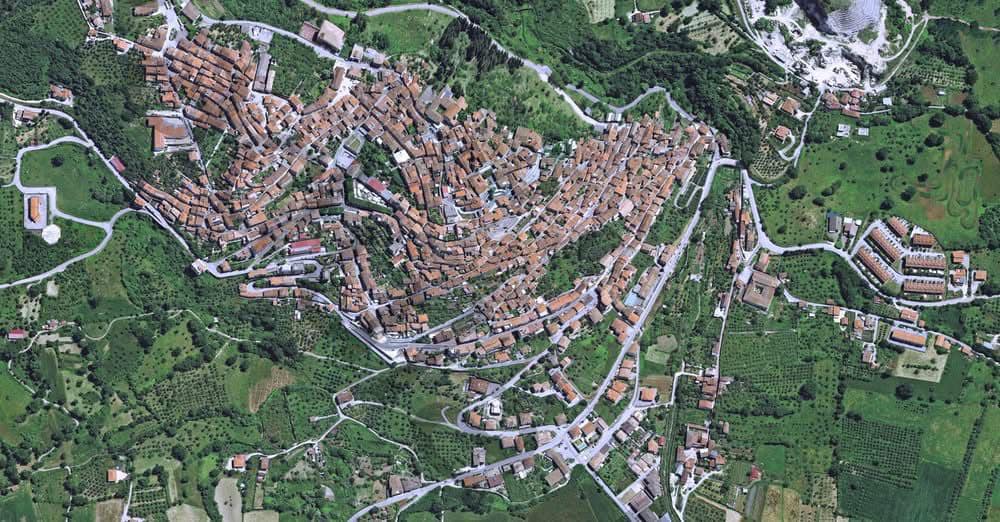 Padula, panorama