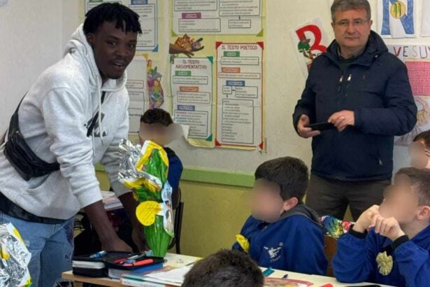 Caggiano, uova di pasqua ospiti SAI