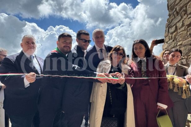 Rocca Cilento, taglio del nastro OlivitalyMed