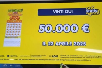 Castelnuovo Cilento, vittoria gratta e vinci