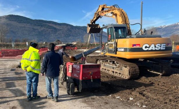 Lavori Fiume Tanagro