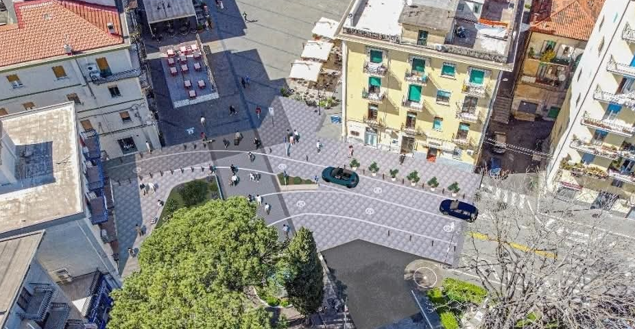 Agropoli piazza Vittorio Veneto