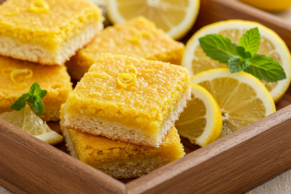Quadrotti al limone