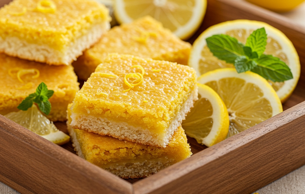 Quadrotti al limone