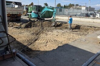 Battipaglia, lavori cassonetti