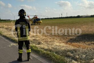 Capaccio incidente trattore