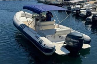 Casal Velino, gommone